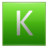 Letter K lg Icon